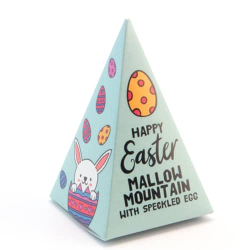 Promotional Eco Pyramid box - Mallow mountain with a full-colour print from Total Merchandise