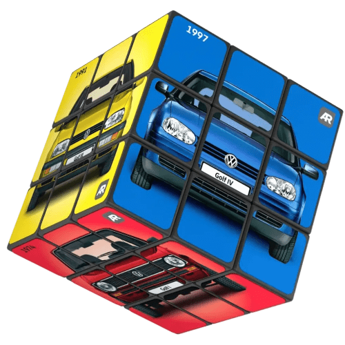 Promotional printed Rubiks Cubes branded with your design to 6 sides from Total Merchandise