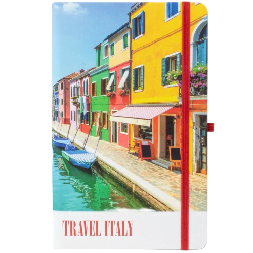 Promotional Printed All Over Full Colour Printed Notebook with a design from Total Merchandise