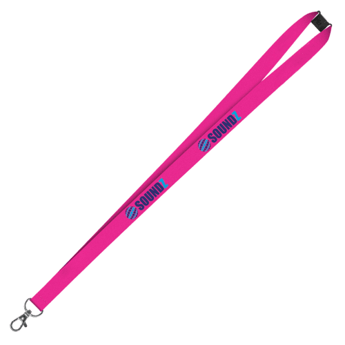 UK Express Printed Lanyards in Pink from Total Merchandise