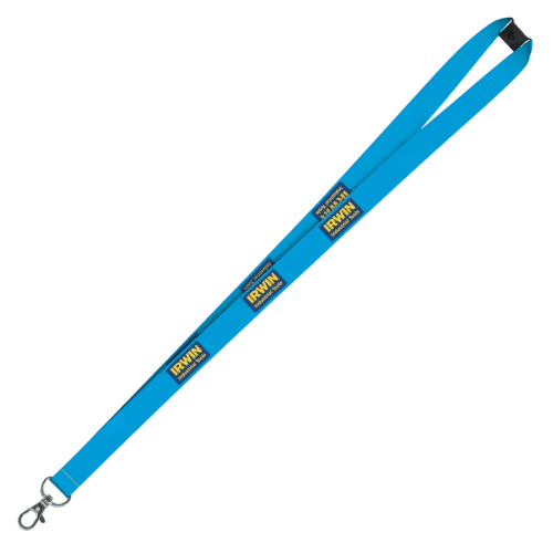 UK Express Printed Lanyards in Light Blue from Total Merchandise