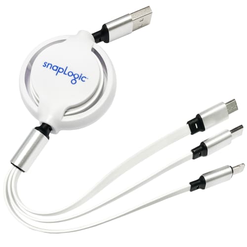 4-in-1 Retractable Charging Cable
