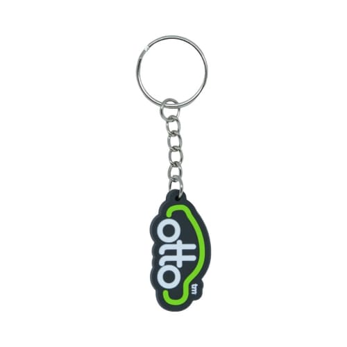 Custom PVC Keyrings with a moulded PVC design from Total Merchandise - bespoke shapes