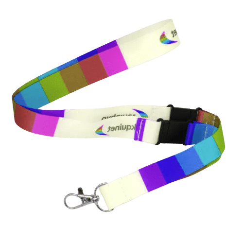 Promotional 20mm 2 Point Break Full-Colour Lanyards with your design from Total Merchandise