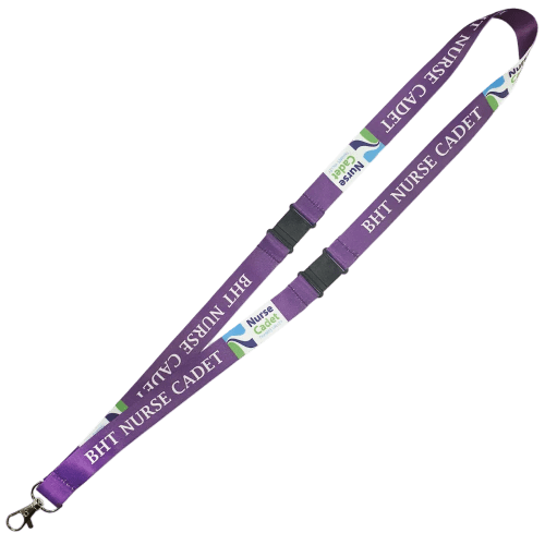 20mm 2 Point Break Full Colour Lanyards