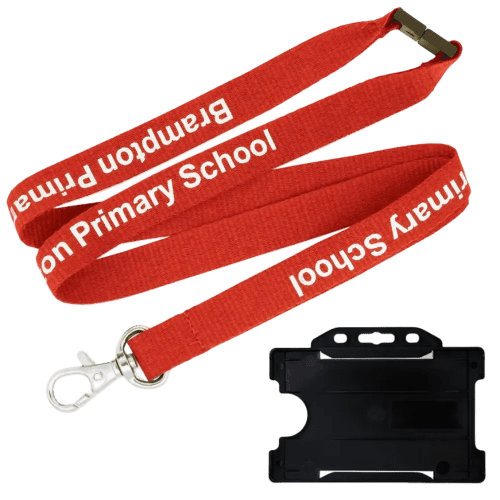 Promotional Pantone Matched 20mm Flat Polyester Lanyards from Total Merchandise