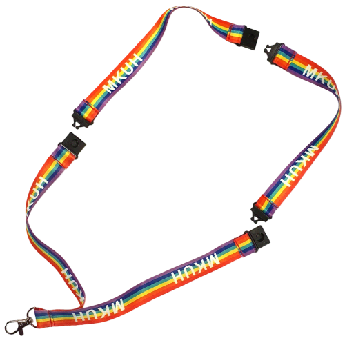 15mm 3 Point Break Full Colour Lanyards