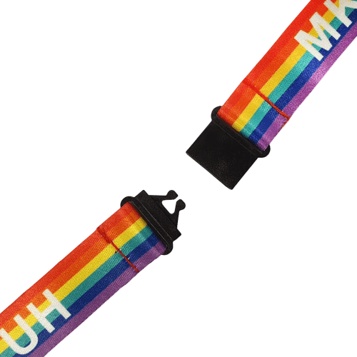 15mm 3 Point Break Full Colour Lanyards