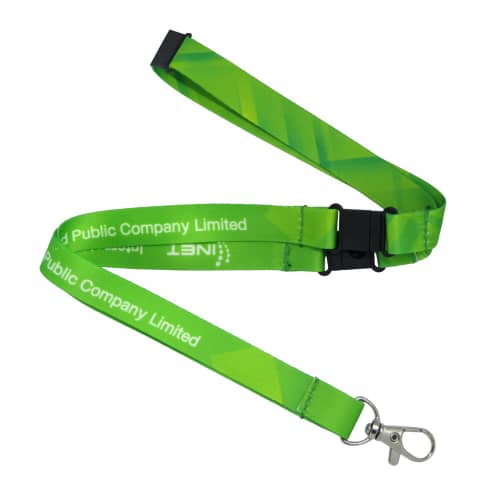 Promotional 15mm 3 Point Break Full-Colour Lanyards with a printed design from Total Merchandise