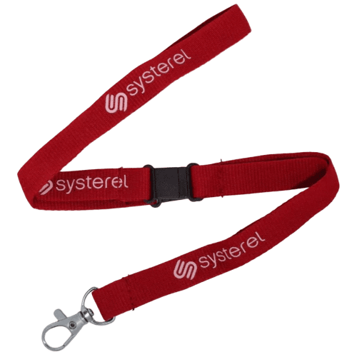 Promotional 15mm 2 Point Break Lanyards with a printed design from Total Merchandise