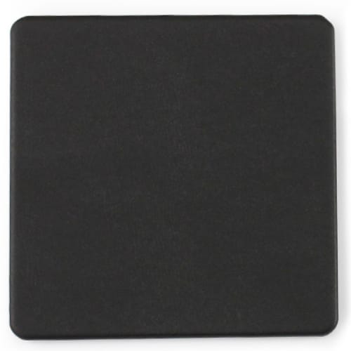 Custom branded Recycled Square Coaster in Black from Total Merchandise