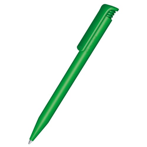 Custom branded Super Hit Eco Ballpen in Vivid Green 347 printed with your company logo