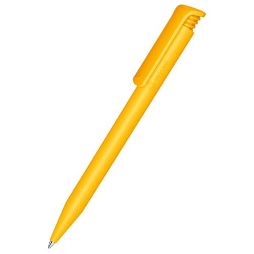 Promotional Super Hit Eco Ballpen in Honey Yellow 7408 from Total Merchandise