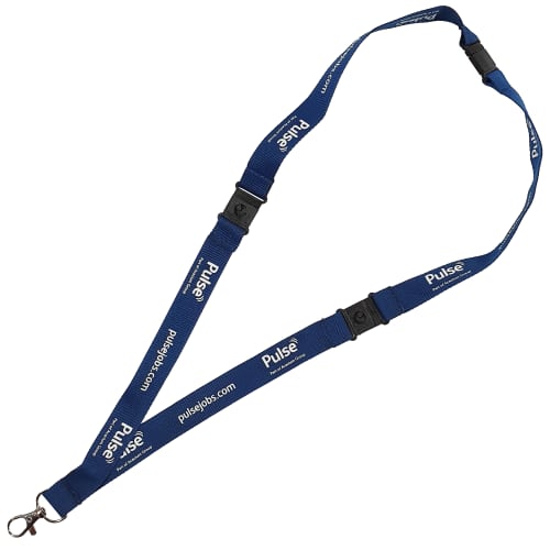 15mm 3 Point Break Lanyards in Dark Blue 655c