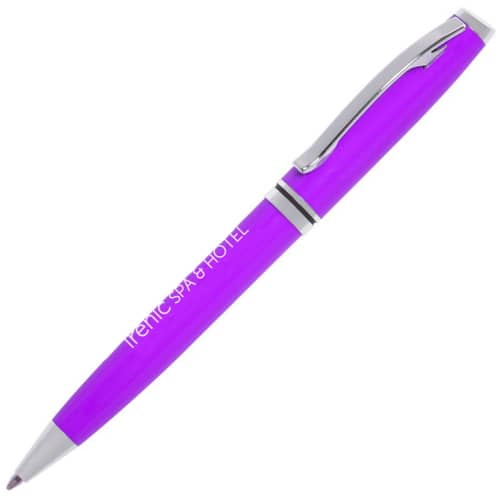 Logo printed Pantone-matched Custom Colour Ballpens printed with your company logo