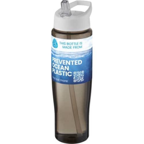 Custom H2O Active Eco Tempo 700ml Spout Lid Sports Bottle with a design from Total Merchandise