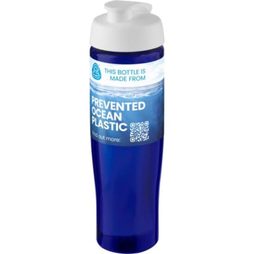 Printed H2O Active Eco Tempo 700ml Flip Lid Sports Bottle with a design from Total Merchandise