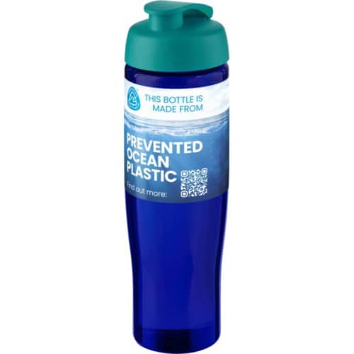 Branded H2O Active Eco Tempo 700ml Flip Lid Sports Bottle with a design from Total Merchandise