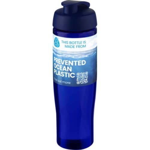 H2O Active Eco Tempo 700ml Flip Lid Sports Bottle with a printed design from Total Merchandise