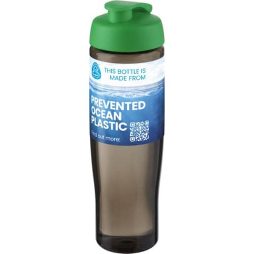 Branded H2O Active Eco Tempo 700ml Flip Lid Sports Bottle with a design from Total Merchandise