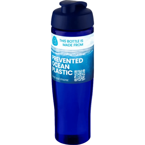 H2O Active Eco Tempo 700ml Flip Lid Sports Bottle with a printed design from Total Merchandise