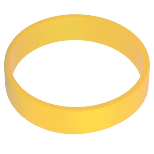 Branded Silicone Wristband with a printed or embossed design from Total Merchandise