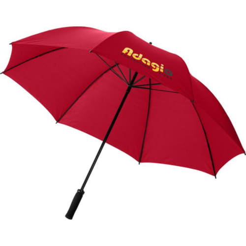 Branded Yfke 30" Golf Umbrella with EVA Handle with a printed design from Total Merchandise