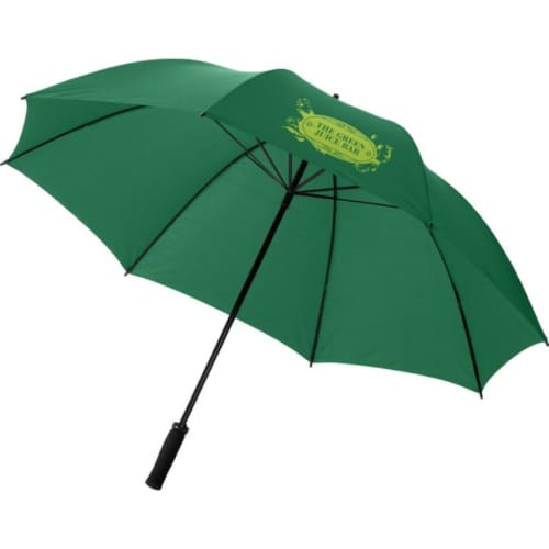 Branded Yfke 30" Golf Umbrella with EVA Handle with a printed design from Total Merchandise