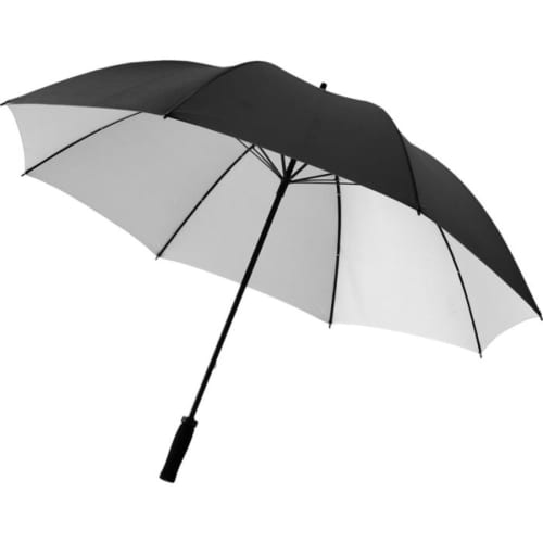 Logo branded Yfke 30" Golf Umbrella with EVA Handle with a printed design from Total Merchandise