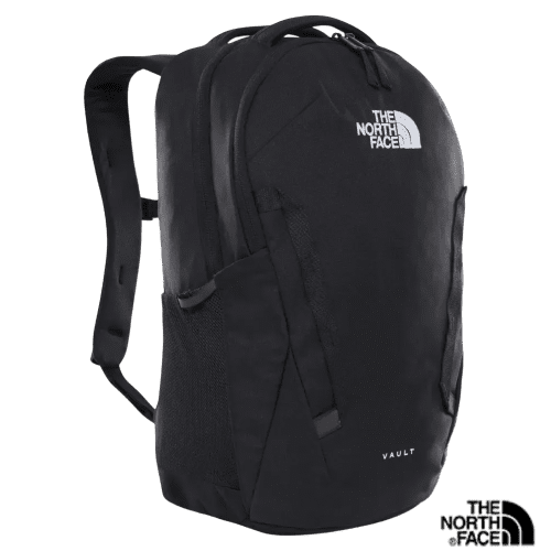 Promotional The North Face Vault Backpacks in Black printed with your logo from Total Merchandise