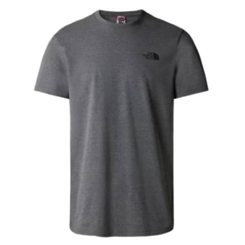 Logo printed The North Face Men's T-Shirt in Medium Heather Grey from Total Merchandise