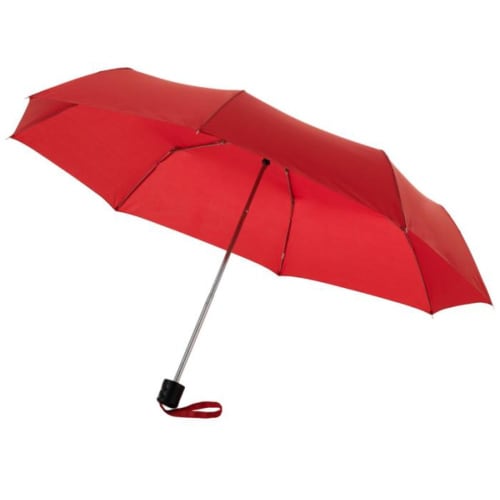 Custom branded Ida 21.5" Foldable Umbrella with a printed design from Total Merchandise