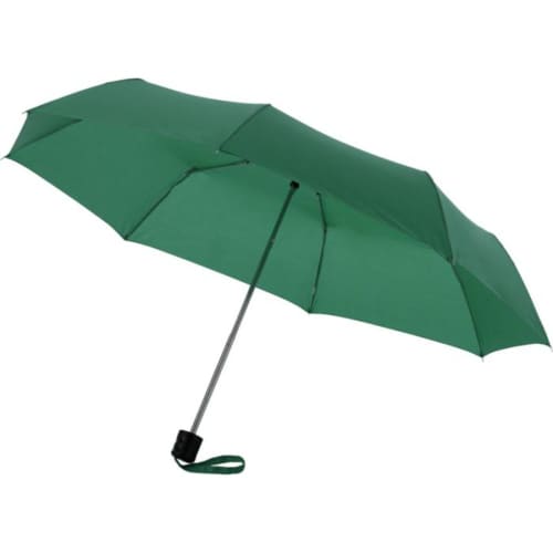 Custom branded Ida 21.5" Foldable Umbrella with a printed design from Total Merchandise.