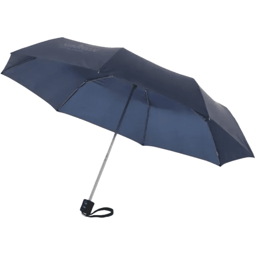 Printed Ida 21.5" Foldable Umbrella with a promotional design from Total Merchandise