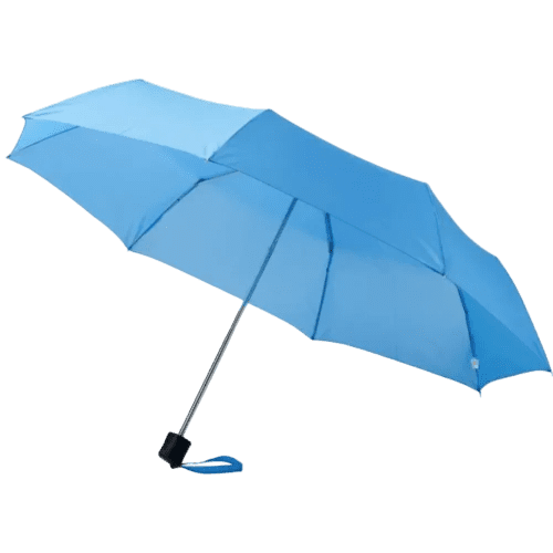 Printed Ida 21.5" Foldable Umbrella with a promotional design from Total Merchandise