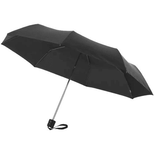 Custom branded Ida 21.5" Foldable Umbrella with a printed design from Total Merchandise.