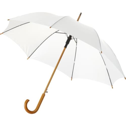 Custom branded Kyle 23" Auto Open Umbrella with a printed design from Total Merchandise