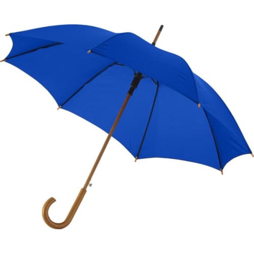 Custom branded Kyle 23" Auto Open Umbrella with a printed design from Total Merchandise