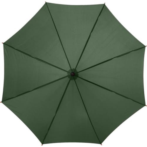 Custom branded Kyle 23" Auto Open Umbrella with a printed design from Total Merchandise