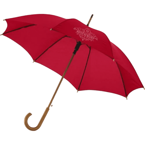 Logo branded Kyle 23" Auto Open Umbrella with a printed design from Total Merchandise