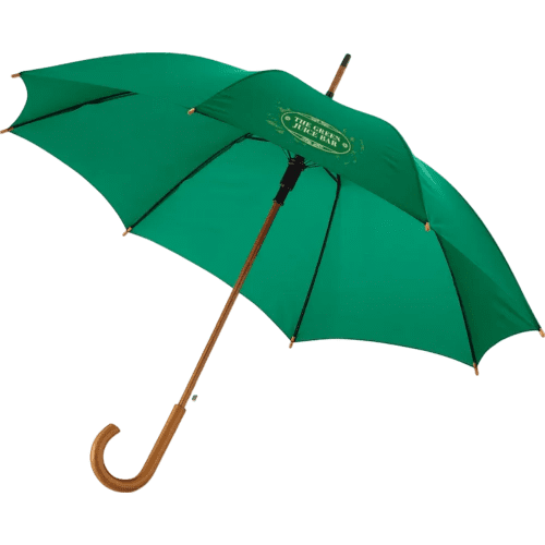 Branded Kyle 23" Auto Open Umbrella with a printed design from Total Merchandise