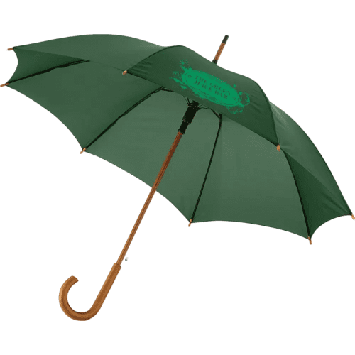 Logo branded Kyle 23" Auto Open umbrella with a printed design from Total Merchandise