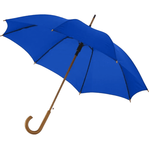 Custom branded Kyle 23" Auto Open Umbrella with a printed design from Total Merchandise
