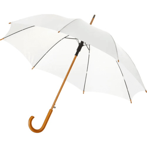 Custom branded Kyle 23" Auto Open Umbrella with a printed design from Total Merchandise