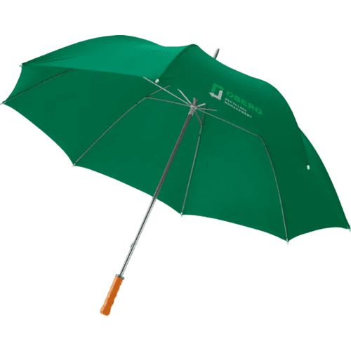 Logo printed 30" Golf Umbrella with Wooden Handle with a design from Total Merchandise
