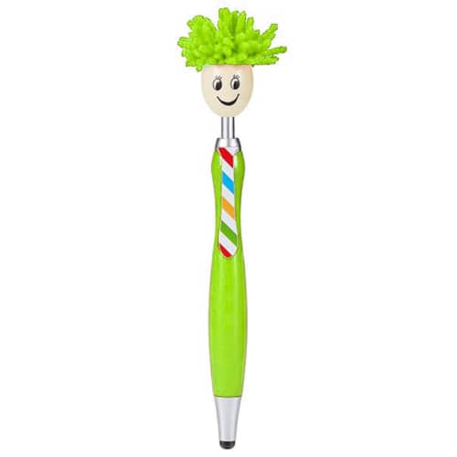 Promotional Mop Topper Stylus Pen in Green from Total Merchandise