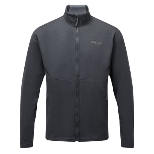 Custom Branded Rab Men's Geon Jacket in Black/Steel from Total Merchandise