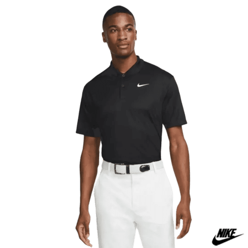 Custom branded Nike Dri-FIT Victory Solid Polo Shirt with a printed design from Total Merchandise