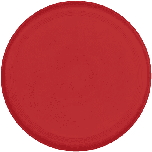 Custom Orbit Recycled Plastic Frisbee with a printed design from Total Merchandise