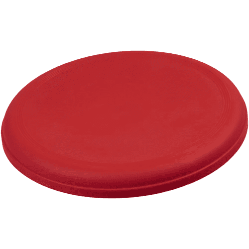 Promotional printed Orbit Recycled Plastic Frisbee with a design from Total Merchandise - Red